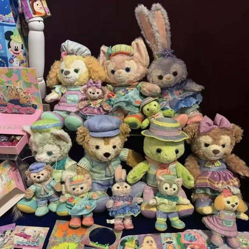 香港迪士尼 巡游花车版限定olu玲娜贝儿星黛露卡毛绒公仔挂件玩偶