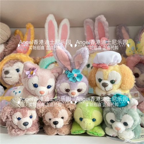 迪士尼趴着毛绒公仔玲娜贝儿