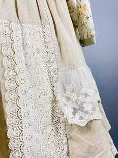 2024秋季新款女下装半身裙日系宽松小清新森系女装女裙小众