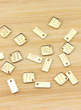 diy标签编织金属手工小配件