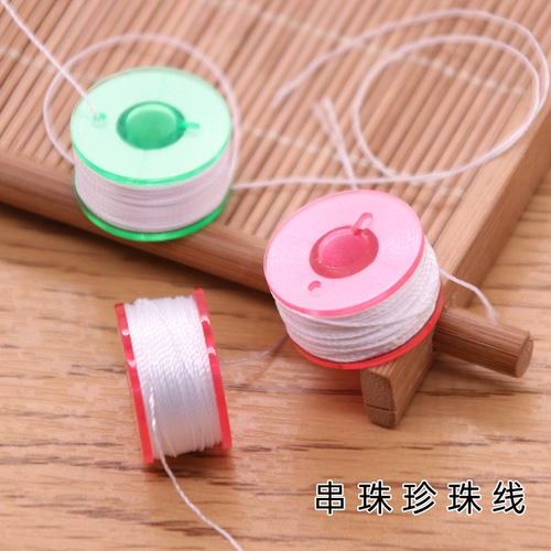 Ожерелье из жемчуга, эластичный аксессуар для волос, материал, аксессуары с кисточками