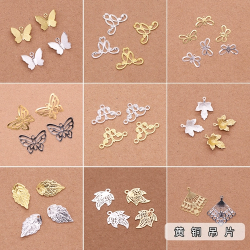 Латунная китайская шпилька ручной работы, ханьфу, аксессуар для волос, DIY