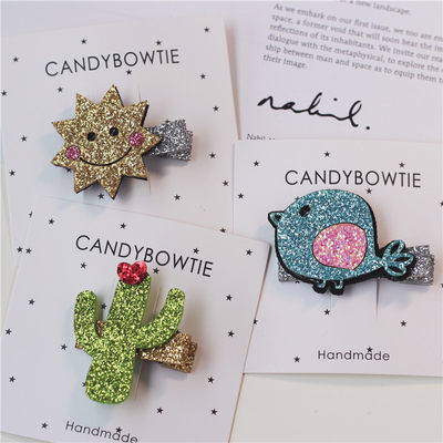 candybowtie手工韩国仙人掌发夹