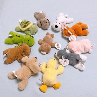 原点绒创正版掌中宝解压玩偶躺平趴姿小动物公仔乌龟兔子树懒玩偶