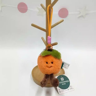 陶绒居香氛挂件芒果柠檬草莓捏捏乐牛角包蛋糕公仔玩偶包包小挂饰