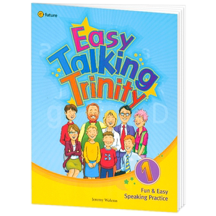 原装进口6-12岁麦克森圣三一口语专项教材 easy talking trinity 2级 少儿英语口语训练教材小学英语初级入门口语强化练习训练教材