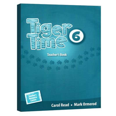 原版进口 麦克米伦少儿英语教材 Tiger Time 6级别教师用书 教学大纲计划详解 对标欧洲英语学习框架 附教师资源中心