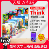 Think PET考试教辅外语初中高中英语教材think第一版 练习册思维KET 第二版 5级别学生书 Starter 进口剑桥Cambridge 原版