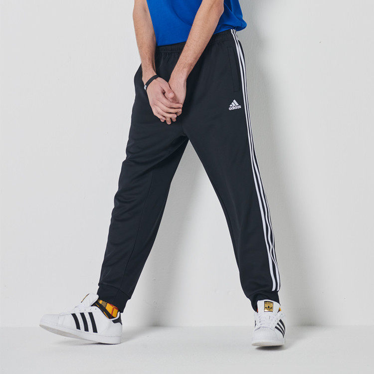 Adidas阿迪达斯裤子 三条杠运动裤 束脚长裤 TR30P1R-BW