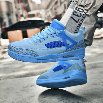 大男童运动鞋2025新款青少年aj345中学生篮球鞋休闲鞋跑步鞋42码