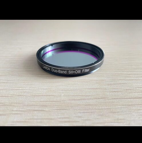 2英寸6.5nm SII&OIII 双窄带滤镜彩色深空摄影相机滤镜