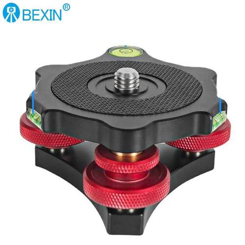 高品质经纬仪赤道仪三脚架水平调节座ZWO Seestar S50S30适配底座