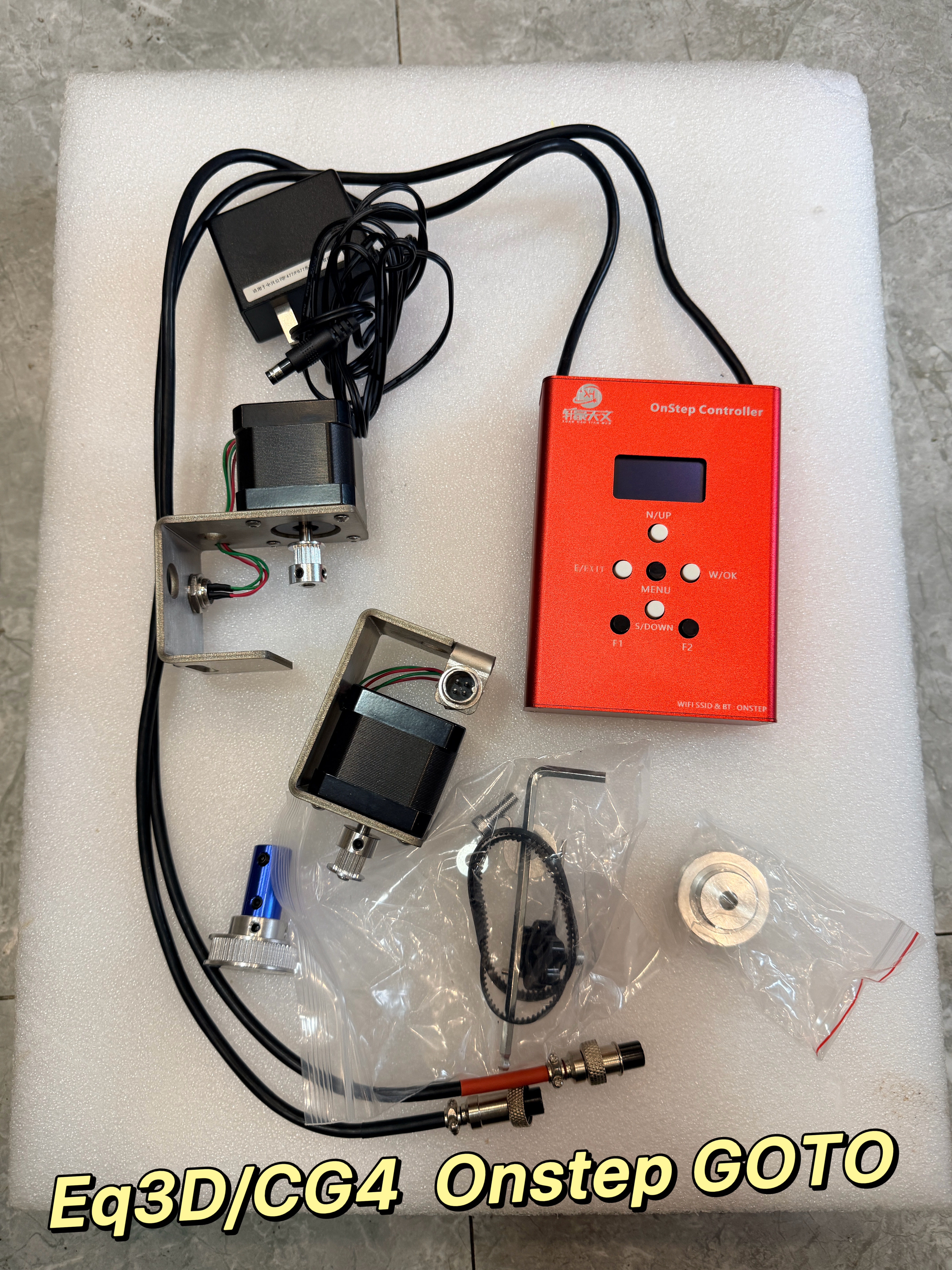 XH Star GOTO信达小黑EQ3D赤道仪控制全自动寻星追星组件ONSTEP