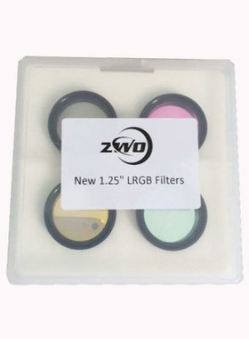 ZWO 1.25英寸 新款LRGB滤镜 for ASI1600系列相机