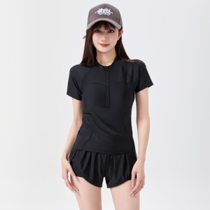 训练速干显瘦遮肉分体泳衣女