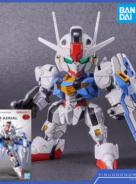 万代 63031 BB SDEX 019 水星的魔女 主角机 风灵高达AERIAL Q版