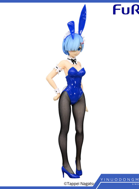 FuRyu 景品手办 26586 从零开始的异世界生活 蕾姆 蓝色 兔女郎