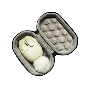 适用LOFREE MAUS小瓣无线蓝牙小蔷薇小确幸鼠标收纳包盒袋套 洛斐