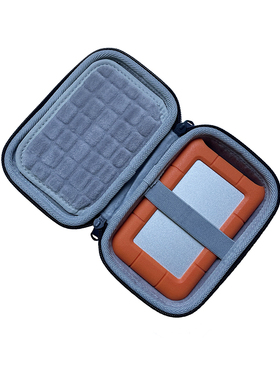 适用雷孜LaCie Rugged 2.5英寸移动便携三防莱斯硬盘收纳包袋套盒