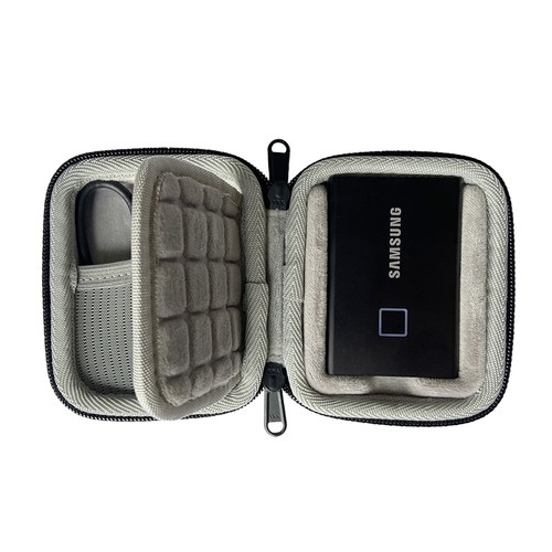 适用三星T5 /T7 Touch/T7 Shield移动硬盘硬壳保护收纳包盒套袋子