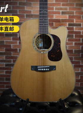 【手感精调】Cort Gold D8 Custom AR阿迪限量款全单电箱吉他