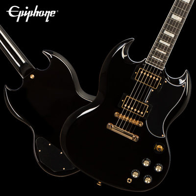 Gibson旗下Epiphone依霹风SG Custom电吉他定制款电吉他配琴盒