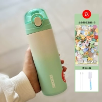 Гигиеническая трехмерная водонепроницаемая наклейка из нержавеющей стали, 500 мл, 3D