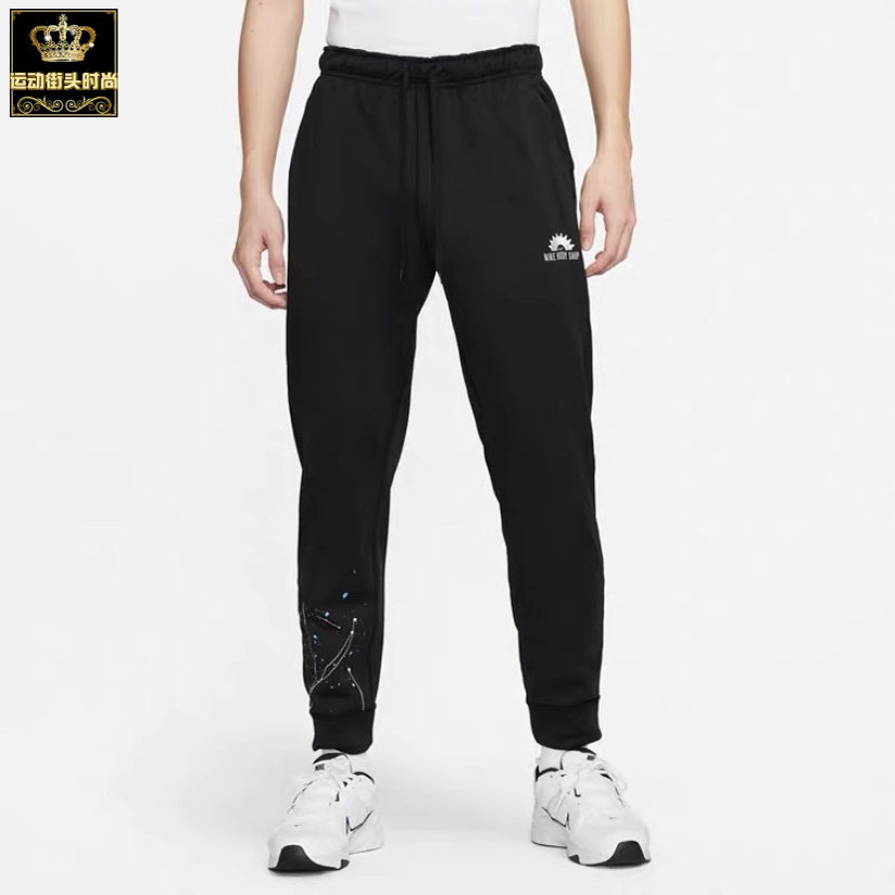 NIKE男加绒跑步休闲运动训练长裤