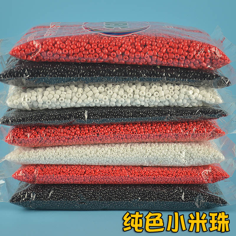 不规则纯色米珠不同尺寸石料材质