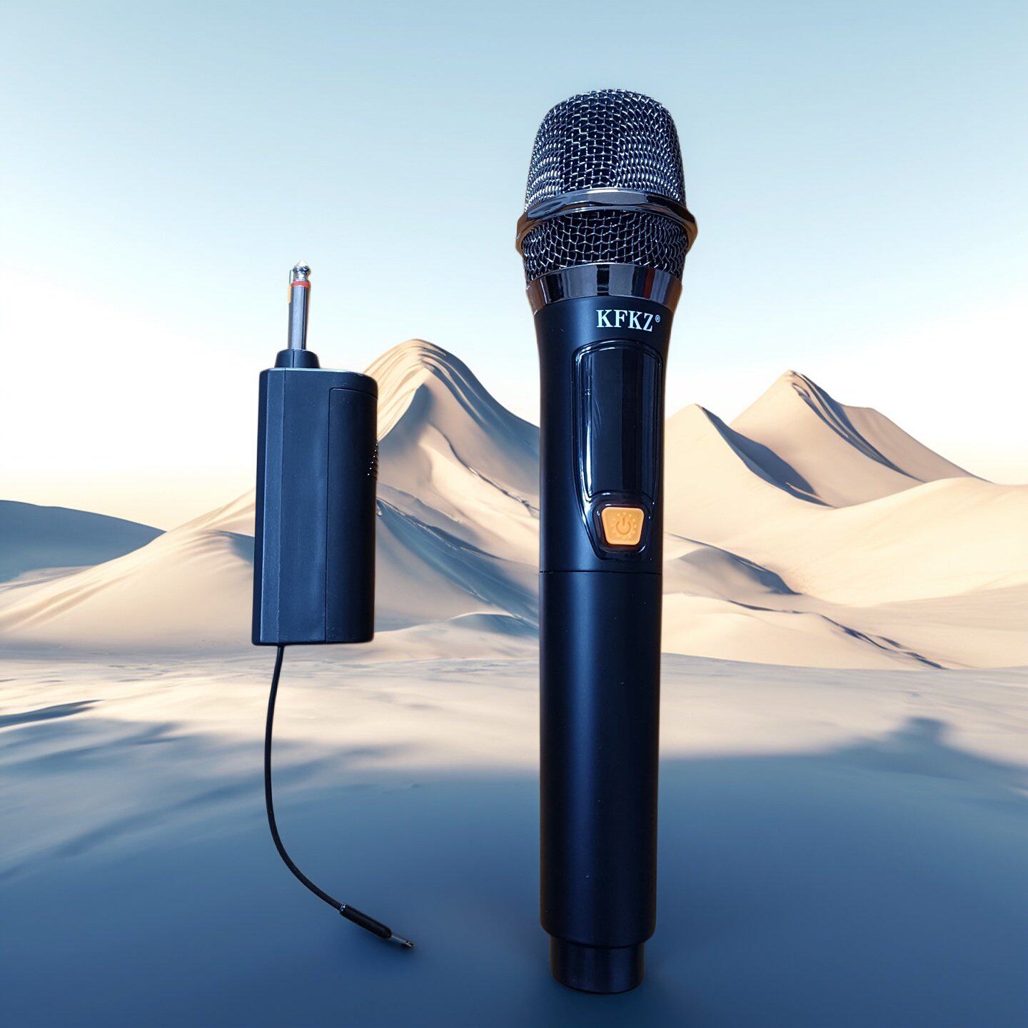 充电无线麦克通用型单双无线话筒适合各种移动音响功放机舞台音响