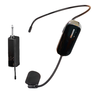 UHF无线耳麦头戴式 宣传户外音响舞台音响用 通用型大容量讲课促销