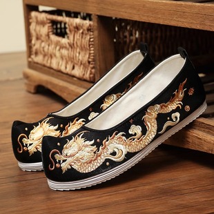 男士汉服鞋男款婚鞋明代古风汉服男鞋唐装明制新郎鞋子明朝古装靴