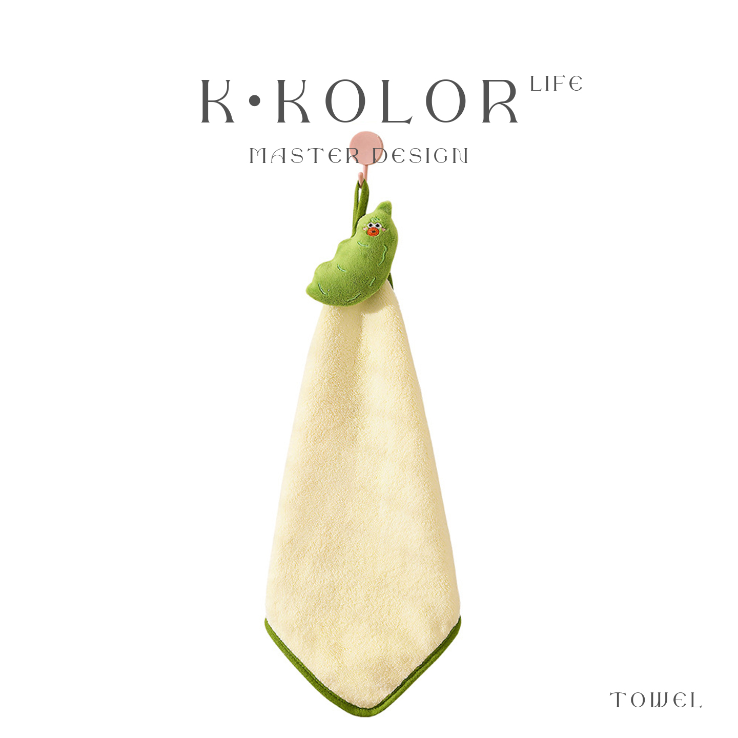 萌趣搞怪擦手巾吸水速干挂式毛巾