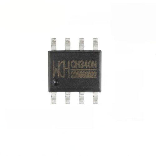 CH340N 原装现货 全新正品 SOP8 USB转串口IC 内置晶振 WCH 沁恒
