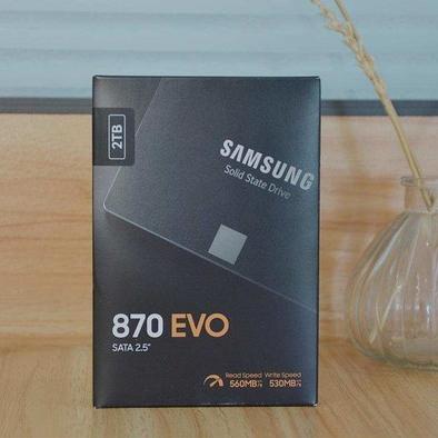 Samsung/三星870EVO SSD固态硬盘2T SATA3.0 台式机电脑笔记本 4T