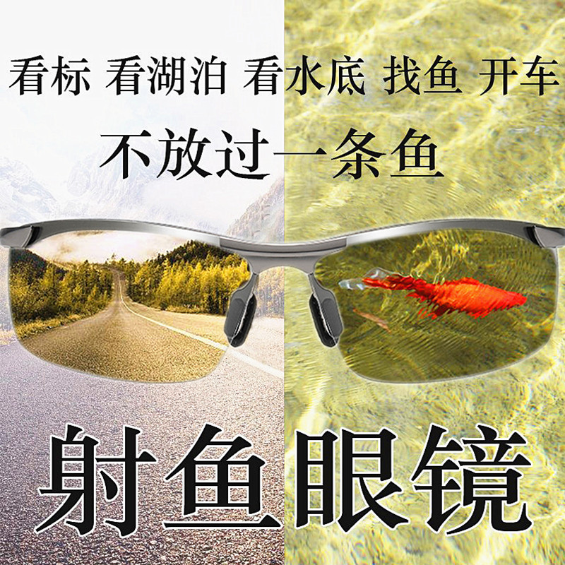 两用变色看漂开车专用太阳眼镜