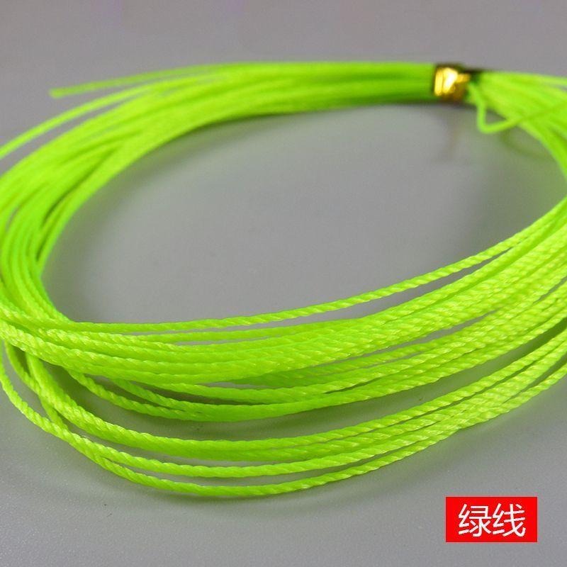 过胶PE线爆炸钩水怪专用子线手工绑鱼钩鱼线防缠绕硬线鲢鳙编织线
