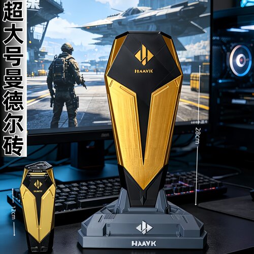 三角洲行动周边超大号曼德尔砖立体武器模型3d打印桌面摆件道具