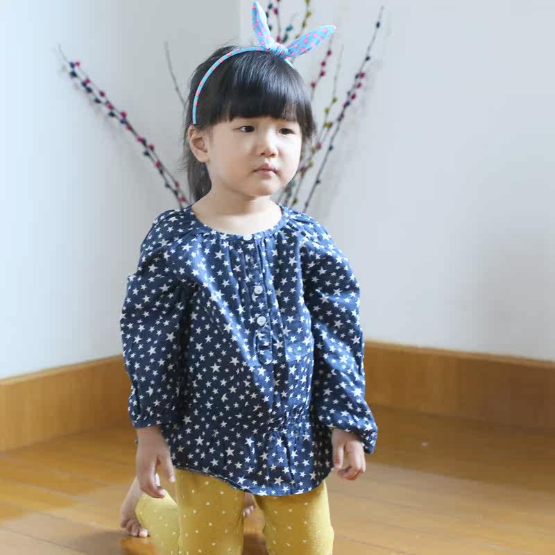 Chemise fille à manche longue - Ref 2087300 Image 1