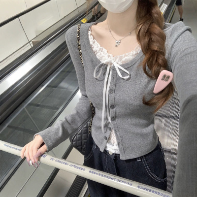 微胖大码蕾丝边辣妹纯欲修身显瘦