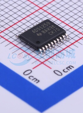 模数转换芯片ADC ADS1259IPWR TSSOP-20 TI/德州 电子元器件配单