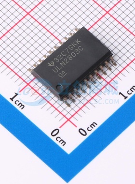 三极管(BJT) ULN2803CDWR SOIC-20 TI/德州 电子元件配单原装正品