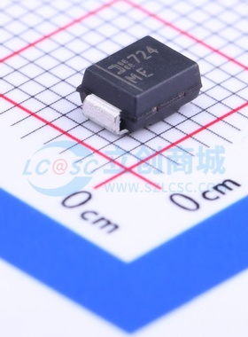 静电保护器(TVS/ESD) SMBJ26A-13-F DO-214AA DIODES(美台) 原装
