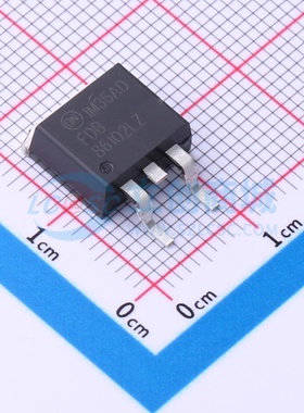 场效应管(MOSFET) FDB86102LZ TO-263AB onsemi(安森美) 原装正品