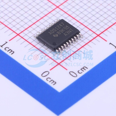 模数转换芯片ADC ADS1247IPWR TSSOP-20 TI/德州 电子元器件配单
