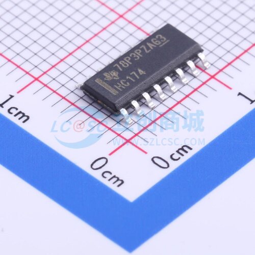 触发器 SN74HC174DR SOIC-16 TI/德州 电子元器件配单原装正品