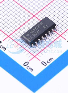 缓冲器/驱动器/收发器 CD74HC368M SOIC-16 TI/德州 电子元件配单
