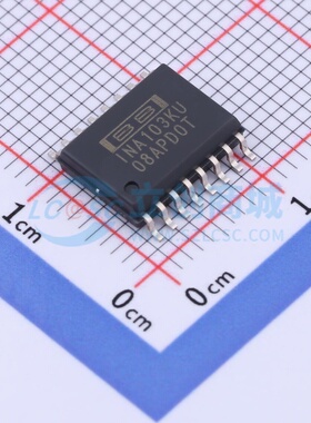 仪表放大器 INA103KU SOIC-16 TI/德州 电子元器件配单原装正品