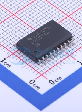 触发器 SN74LVC574ADWR SOIC-20 TI/德州 电子元器件配单原装正品