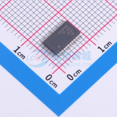 栅极驱动芯片 DRV8908QPWPRQ1 HTSSOP-24 TI/德州 电子元器件配单
